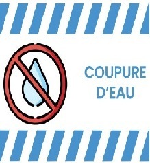 coupure d'eau